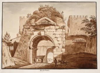 Der Bogen des Drusus, 1833